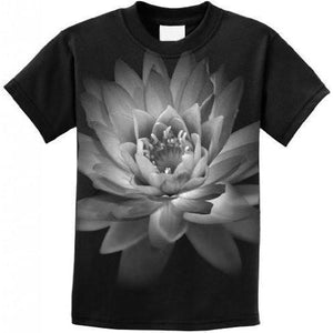 Kids Lotus Flower Youth Tee Shirt - Yoga Clothing for You