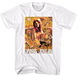 Janis Joplin In the Garden White T-shirt