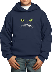 Kids Halloween Hoodie Black Cat - Yoga Clothing for You