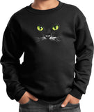 Kids Halloween Sweatshirt Black Cat - Yoga Clothing for You
