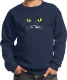 Kids Halloween Sweatshirt Black Cat - Yoga Clothing for You