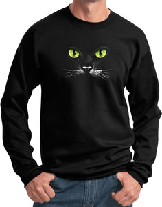 Halloween Sweatshirt Black Cat - Yoga Clothing for You