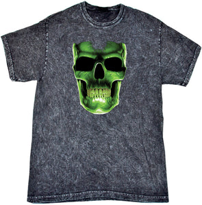 Halloween T-shirt Glow Bones Mineral Washed Tie Dye Tee - Yoga Clothing for You