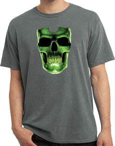 Halloween T-shirt Glow Bones Pigment Dyed Tee - Yoga Clothing for You