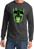 Halloween T-shirt Glow Bones Long Sleeve - Yoga Clothing for You