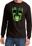 Halloween T-shirt Glow Bones Long Sleeve - Yoga Clothing for You
