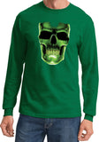 Halloween T-shirt Glow Bones Long Sleeve - Yoga Clothing for You
