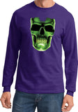 Halloween T-shirt Glow Bones Long Sleeve - Yoga Clothing for You