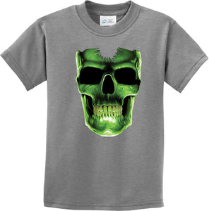Kids Halloween T-shirt Glow Bones Youth Tee - Yoga Clothing for You