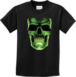 Kids Halloween T-shirt Glow Bones Youth Tee - Yoga Clothing for You