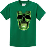 Kids Halloween T-shirt Glow Bones Youth Tee - Yoga Clothing for You