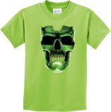Kids Halloween T-shirt Glow Bones Youth Tee - Yoga Clothing for You