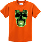 Kids Halloween T-shirt Glow Bones Youth Tee - Yoga Clothing for You