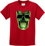 Kids Halloween T-shirt Glow Bones Youth Tee - Yoga Clothing for You