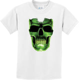 Kids Halloween T-shirt Glow Bones Youth Tee - Yoga Clothing for You