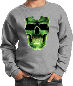 Kids Halloween Sweatshirt Glow Bones - Yoga Clothing for You