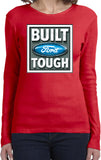 Ladies Built Ford Tough Long Sleeve Shirt - Yoga Clothing for You