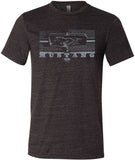 Ford T-shirt Honeycomb Grille Tri Blend Tee - Yoga Clothing for You