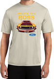 Ford Mustang T-shirt Whos the Boss Moisture Wicking Tee - Yoga Clothing for You