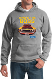Ford Mustang Hoodie Whos the Boss - Yoga Clothing for You