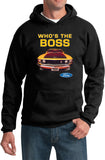 Ford Mustang Hoodie Whos the Boss - Yoga Clothing for You