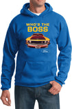Ford Mustang Hoodie Whos the Boss - Yoga Clothing for You