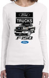 Ladies Ford Trucks T-shirt F-150 Long Sleeve - Yoga Clothing for You