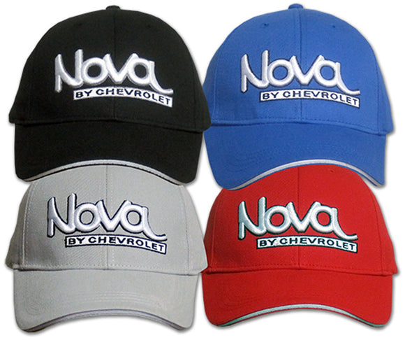Chevy Nova Hat with 3D Embroidery - Yoga Clothing for You