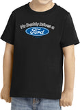 Daddy Drives a Ford Toddler T-shirt - Yoga Clothing for You