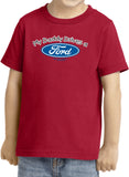 Daddy Drives a Ford Toddler T-shirt - Yoga Clothing for You