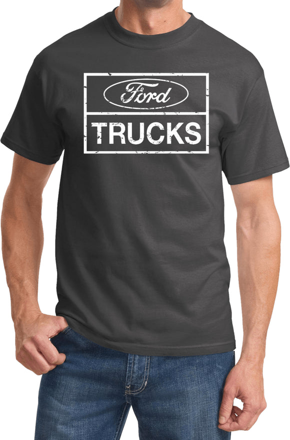Distressed Ford Trucks T-shirt - Yoga Clothing for You