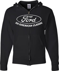 Ford Full Zip Hoodie American Classic - Yoga Clothing for You