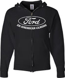 Ford Full Zip Hoodie American Classic - Yoga Clothing for You