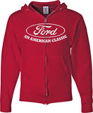 Ford Full Zip Hoodie American Classic - Yoga Clothing for You