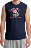 Breast Cancer T-shirt Bikers Against Breast Cancer Muscle Tee - Yoga Clothing for You