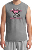 Breast Cancer T-shirt Bikers Against Breast Cancer Muscle Tee - Yoga Clothing for You