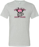 Breast Cancer T-shirt Bikers Against Breast Cancer Tri Blend Tee - Yoga Clothing for You