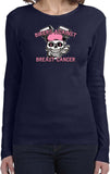 Bikers Against Breast Cancer Ladies Long Sleeve - Yoga Clothing for You