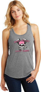 Bikers Against Breast Cancer Ladies Racerback - Yoga Clothing for You