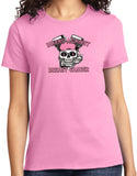 Ladies Breast Cancer T-shirt Bikers Against Breast Cancer Tee - Yoga Clothing for You