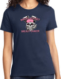 Ladies Breast Cancer T-shirt Bikers Against Breast Cancer Tee - Yoga Clothing for You