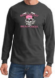 Breast Cancer T-shirt Bikers Against Breast Cancer Long Sleeve - Yoga Clothing for You