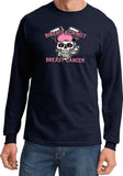 Breast Cancer T-shirt Bikers Against Breast Cancer Long Sleeve - Yoga Clothing for You