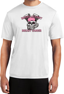 Breast Cancer Shirt Bikers Against Breast Cancer Dry Wicking Tee - Yoga Clothing for You