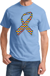 Autism Ribbon T-shirt - Yoga Clothing for You