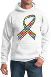 Autism Ribbon Unisex Adult Hoodie - Yoga Clothing for You
