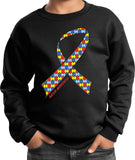 Kids Autism Ribbon Sweatshirt - Yoga Clothing for You