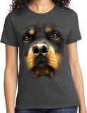 Ladies Rottweiler T-shirt - Yoga Clothing for You