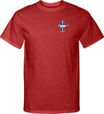 Ford Tall T-shirt Legend Lives Crest Pocket Print - Yoga Clothing for You