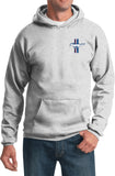 Ford Hoodie Legend Lives Crest Pocket Print - Yoga Clothing for You